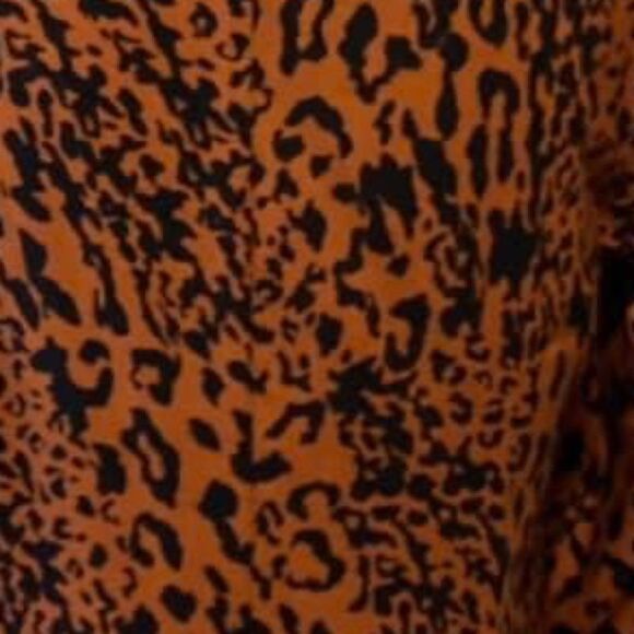 Vintage Nicole Studio animal print Top Medium - Picture 5 of 7